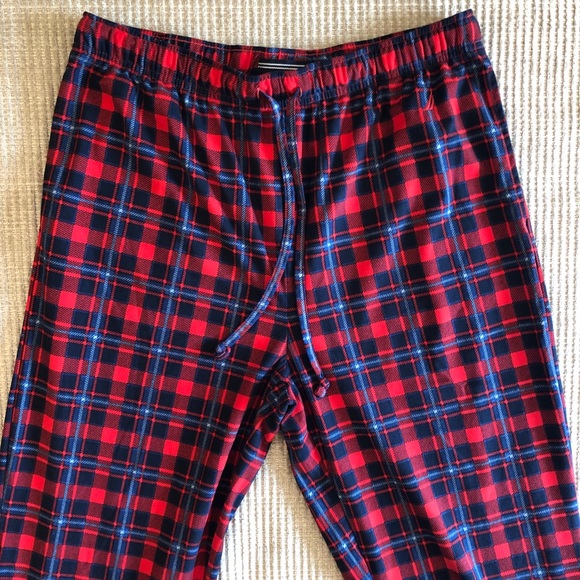 Nautica Men’s Plaid Pajama Pants - Picture 2 of 4